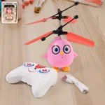 Electroplay Flying Bird RC Toy with LED & Remote Control – Pink Owl Design (1 Set) - Image 4