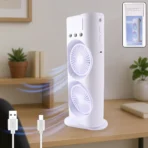 Portable Tower Mist Spray Cooling Fan, Air Cooling Fan (1 Pc) - Image 7