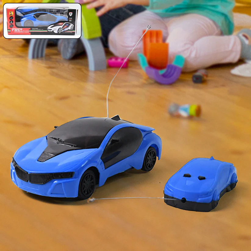 01_772e9782-0db9-41f3-a10d-2f22109aa9de Remote Control Fast Modern Racing Car 3D Light with Go Forward And Backward - Image 1