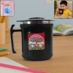1 Pc Apex Cat Mug – 250 ml Stainless Steel Insulated Inner with Cute Cat Print - Image 8