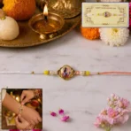 Lord Krishna Premium Designer Rakhi (1 Pc) - Image 2