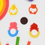 Silicone Baby Teething Toys (1 Pc / Mix Design) - Image 4