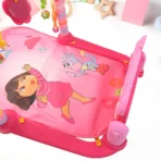2in1 Baby Kick and Play Piano Gym Mat & Fitness Rack (1 Set) - Image 3