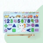 Wooden Solar System Puzzle for Kids - (1 Set) - Image 4