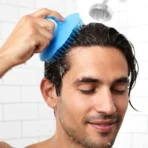 Silicone Scalp Massager Shampoo Brush (1 Pc) - Image 3