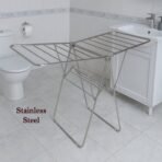 Supermom Premium Stainless Steel Heavy Duty Foldable Cloth Drying Stand (1 Pc) - Image 2