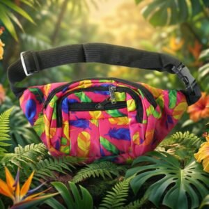 Stylish Printed Waist Bag (1 Pc) - Image 4