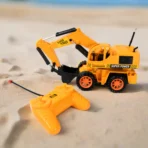 Plastic JCB Construction Toy Remote Control Super Power JCB Truck Toy for Kids 1 Set - Image 5