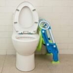 2 in 1 Training Foldable Ladder Potty Toilet Seat for Kids ----- - Image 5