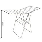 Supermom Premium Stainless Steel Heavy Duty Foldable Cloth Drying Stand (1 Pc) - Image 3