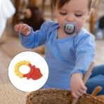Silicone Baby Teething Toys (1 Pc / Mix Design) - Image 5
