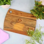 Supermom Premium Teak Wood Chopping Board for Kitchen (1 Pc) - Image 5