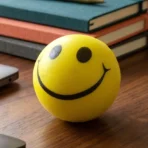 Soft Foam Smiley Toy Ball (1 Pc) - Image 3