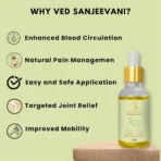 Ved Sanjeevani Nabhi Oil for Joint Pain Relief (30ML / 1 Pc) - Image 5