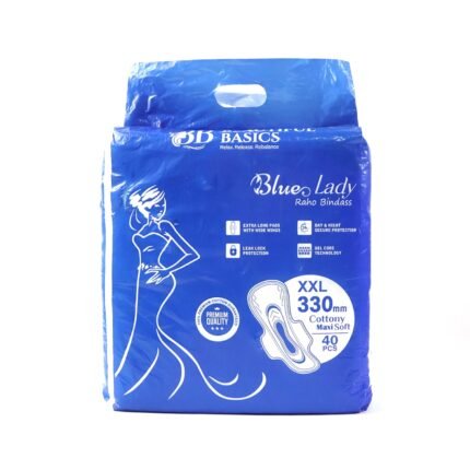 beautiful basics blue lady long pads