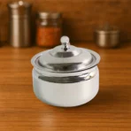 Premium Stainless Steel Ghee Pot (1 Set) - Image 4