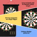 Magnetic Dart Board Game Set - Image 8