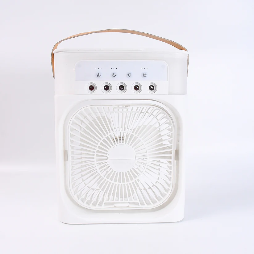 06_788f3ec8-1a85-401d-8c0d-0decb450d2e3 Portable Air Cooler Fan with 7-Color Light – Personal AC Fan - Image 1