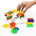 Geometric Stacking Sorter Puzzle Toy - Image 5
