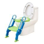 2 in 1 Training Foldable Ladder Potty Toilet Seat for Kids ----- - Image 3
