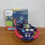 Musical Steering Wheel Driving Toy (1 Pc) - Image 2