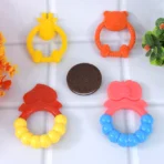 Silicone Baby Teething Toys (1 Pc / Mix Design) - Image 6