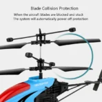 Remote Control Helicopter USB Chargeable Cable for Boy and Girl Children (Pack of 1) - Image 5