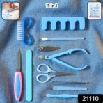 11 in 1 Manicure Pedicure Grooming Kit Nail Care Set (1 Set) - Image 3