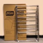 Supermom Premium Stainless Steel Heavy Duty Foldable Cloth Drying Stand (1 Pc) - Image 7