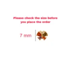 "Gold Plated Multicolored AD Butterfly Stud Earrings" for women and girls - Image 4