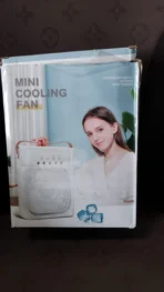 Portable Air Cooler Fan with 7-Color Light – Personal AC Fan - Image 2