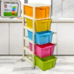 Multipurpose Modular Drawer Organizer Storage Box - 5 Layers - Image 2