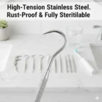 7 IN 1 STAINLESS STEEL TOOTHPICK FLOSSIER SET (1 SET / With Case) - Image 6