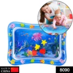 Mat, Baby Water Mat Inflatable Baby Play Mat Activity Center for Infant Baby Toys - Image 2