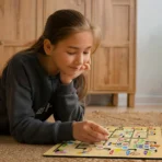 Alphabet Puzzle for Kids | Tracing & Learning Board with Animal Illustrations - Image 2