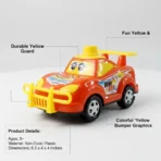 Funwoods Friction-Powered Cartoon Racing Car Toy - (1 Pc) - Image 2
