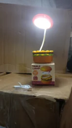 Burger Delight: Folding LED Night Lamp (1 Pc) - Image 6