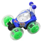 Rechargeable 360° Stunt Remote Control Car with 3D Lights & Music for Kids - Image 4