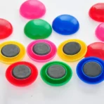 Colorful Board Magnets Circular Plastic Buttons - Image 6