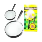 Magnifying glass Lens - reading aid made of glass - real glass magnifying glass that can be used on both sides - glass breakage-proof magnifying glass, Protect Eyes, 90mm & 60mm (2pc Set) - Image 4