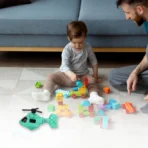 Small DIY Helicopter Toy, Small Kid's Toy, Rotating Tail Wing DIY (30 Pc Set) - Image 3