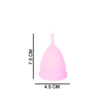 Reusable Menstrual Cup for Women & Girls | Eco-Friendly Period Solution - Image 3