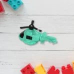 Small DIY Helicopter Toy, Small Kid's Toy, Rotating Tail Wing DIY (30 Pc Set) - Image 2