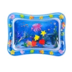 Mat, Baby Water Mat Inflatable Baby Play Mat Activity Center for Infant Baby Toys - Image 3