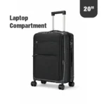 3-Piece Hardshell Luggage Set with Spinner Wheels & TSA Lock - Image 7