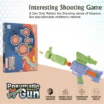 Aditi Toys Space Explorer Pneumatic Gun Include 12 Orange & 12 Yellow Soft Foam Ball - Image 3
