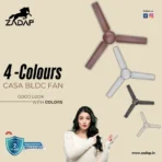 Zadap Casa 1200mm 5-Star BLDC High Speed Fan (Matt Brown) - Image 5