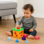 Funskool Giggles Shape Sorter Gear Box – Spin, Match & Learn Activity Toy Toddlers - Image 4