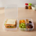 1 Large and 3 Small -Compartment 1400 ML Multipurpose Lunch Box (1400 ML / 1 Pc) - Image 4