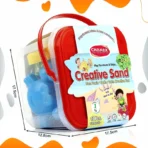 Aditi Creative Sand Kit for Kids with 1kg Sand & 13 Shape Moulds - Image 5